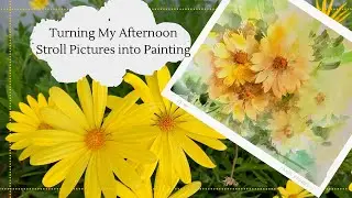 How to Turn The Photos You Take Into Watercolor Painting [Step by Step Tutorial]