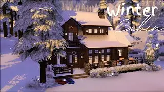 Winter Cabin ❄️// The Sims 4: Speed Build