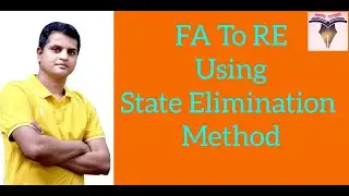 Conversion from Finite Automata to Regular Expression using State Elimination Method (C103)