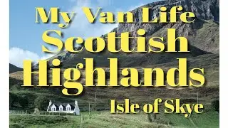 Isle of Skye in Storm Agnus - Highlands - Scotland - Part  2 - Van life
