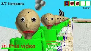 bbccs 4 with fasguy's mod menu 200 Baldi  13#