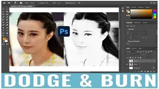 dodge and burn tool practical #photoshoptelugu #effects #trending