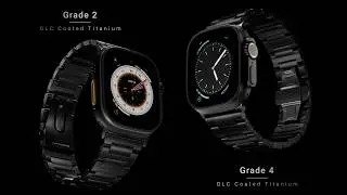 Black Titanium Band -  Apple Watch Ultra - SANDMARC