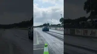 Turbo Coyote Stickshift Foxbody vs. Awd k24 Civic! 