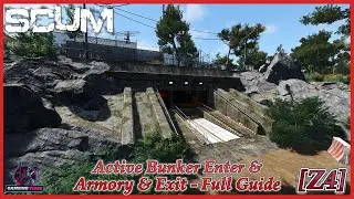 SCUM [Z4] Active Bunker Enter & Armory & Exit