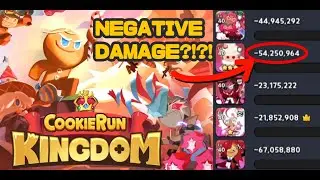 I HIT NEGATIVE DAMAGE!!! | The new Cookie Run: Kingdom update is a mess!
