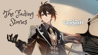 Genshin Impact OST - Qince Village Night [ The Fading Stories ] Piano Cover