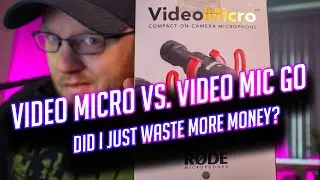 Rode VideoMicro vs Rode VideoMic Go | Unedited sound comparison | are these mics worth your money?