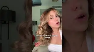 Saçlarımı şekillendirme ve uzun süre bozulmamasını sağlama yöntemim. Part2❤️ part1 profilde 