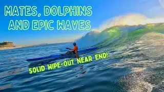 Epic Morning Paddling with Mates and Dolphins