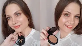 Макияж с новинками! Кушон GG, пудра-бронзер 38967, помада OnColour Oriflame