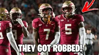 FSU Got CHEATED Out The PLAYOFFS! (WOW)