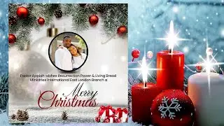 Custom CHRISTMAS WISH CARD With Picture + Free Template | Photoshop Tutorial