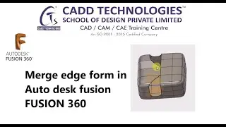 Merge edge form in Auto desk fusion FUSION 360
