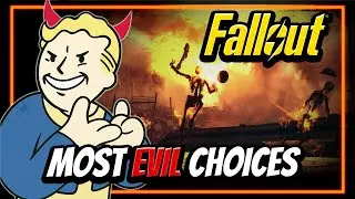 Fallout's Most Evil Player Choices