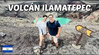 Subimos al Volcán 🌋 ILAMATEPEC! El Más Alto y Activo de El Salvador! 🇸🇻
