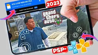 GTA 5 PPSSPP New ISO File For Android | 2024 | GTA 5 PPSSPP Real Life New Iso For Android