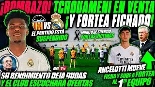 ✅ ¡BOMBAZO! EL REAL MADRID DISPUESTO a ESCUCHAR OFERTAS por TCHOUAMENI ¿ACIERTA EL CLUB?
