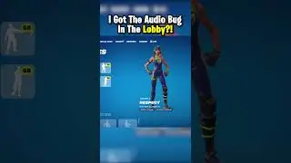 I got a cool audio bug in the lobby 😂
