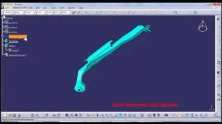 Catia v5- Dum solid to parametric solid part 1