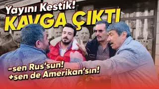 KAVGA ÇIKTI YAYINI KESTİK | SEÇİM GÜNDEMİ #konya