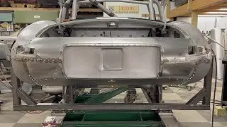 Jaguar E-Type - 1967 Vintage Racing Crash Repair - Part  11 - Rear Lower Valances