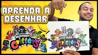 Como desenhar o NIGHTMARES CRITTERS - passo a passo/ tutorial
