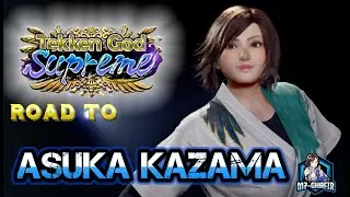 Tekken 8 Asuka Kazama high level gameplay (Tekken God Supreme)