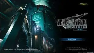 FINAL FANTASY VII REMAKE DEMO Gameplay