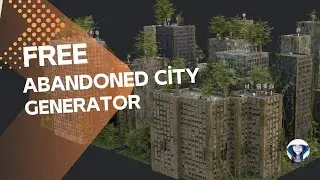 FREE Abandoned City Generator Addon / Blender Tutorial