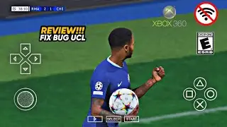 eFootball PES PPSSPP 2023 by MP - Review Fix Bug UCL MFC Best Graphics HD Commentary Peter Drury