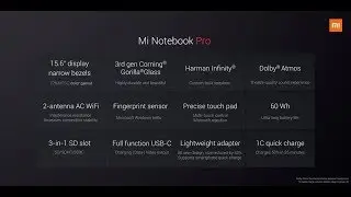 Разбор xiaomi mi notebook pro