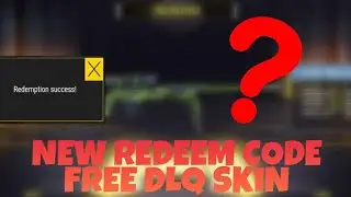 *NEW* REDEEM CODE FREE DLQ SKIN FOR EVERY ONE REDEEM OT NOW IN CODM....