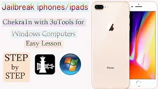 Jailbreak iphone/ipad/ Checkra1n with windows computers
