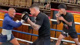 Lil CraCra vs Joey Knight OPEN WORKOUT!
