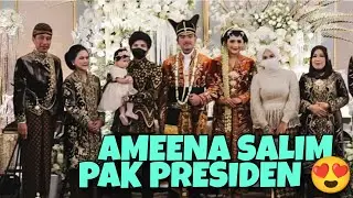 LIVE AMEENA FOTO BARENG PRESIDEN JOKOWI
