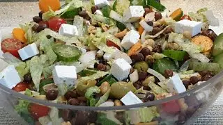 Healthy Protein Salad - Weight Loss Friendly Salad