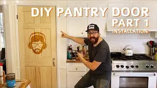 DIY Kitchen Pantry Door Installation and Upgrades - Part 1