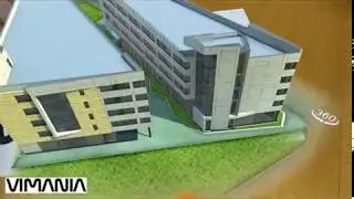 Виртуальный макет здания в дополненной реальности