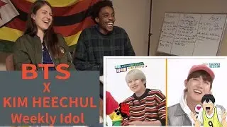 BTS (방탄소년단) on Weekly Idol with Kim Heechul of Super Junior | REACTION