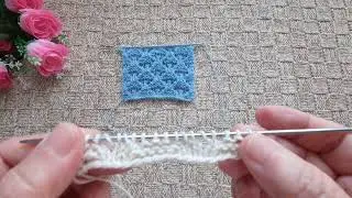 Замечательный ажурный узор для летней кофты, футболки, майки, топа..