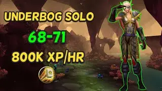 WotLK Classic Paladin Underbog Solo - (68-71) Dungeon Leveling Guide