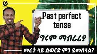 184.እንዴ ለካ Past perfect እንዲህ ነበር!?