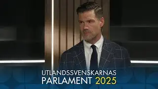 Utlandssvenskarnas parlament 2025: Intervju med migrationsminister Johan Forssell