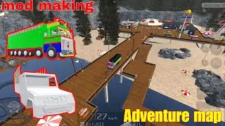 New adventure map mod for bussid // adventure map mod bussid