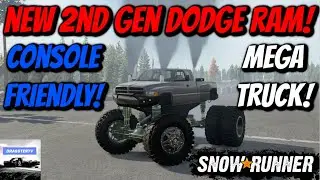 SnowRunner - NEW CONSOLE FRIENDLY 2ND GEN DUALLY MEGA TRUCK!