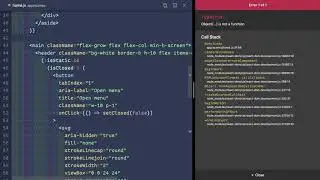 3 - Making the Layout Responsive - Sliding Sidebar in React and Tailwind CSS
