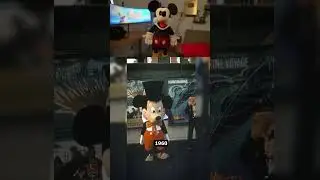 Mickey Puppet REACTS to SCARY DISNEY WORLD MICKEY 