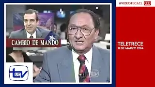 Teletrece - Noticiero Completo (11 de Marzo de 1994)