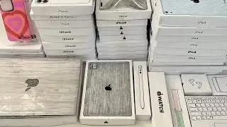 [💸paper diy💸] APPLE PRODUCTS HUGE COMPILATION 2024 unboxing! | asmr